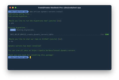 Creating Installer Commands For Laravel Packages Freek Van Der Herten