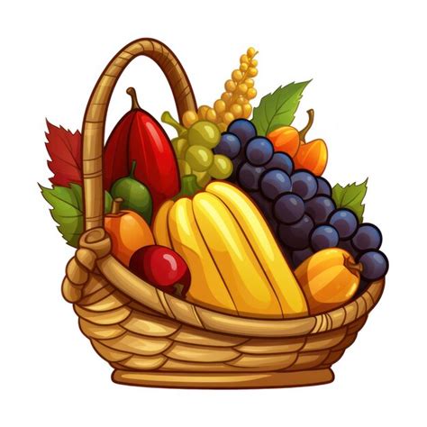 Premium Photo | Cornucopia icon for the Thanksgiving