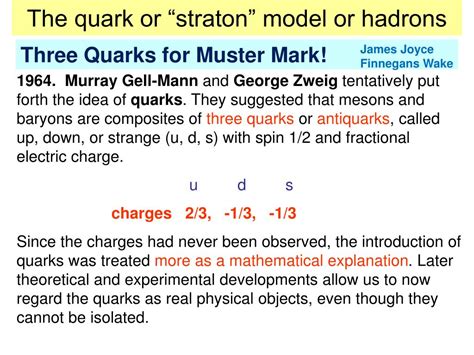 PPT - Evidence for Quarks Quark Composition of Hadrons PowerPoint Presentation - ID:6644451