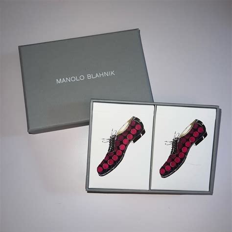 Manolo Blahnik Games Manolo Blahnik Mens Shoe Playing Cards Poshmark