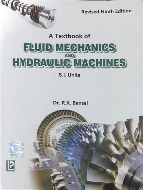 A Textbook Of Fluid Mechanics And Hydraulic Machines Buy A Textbook Of