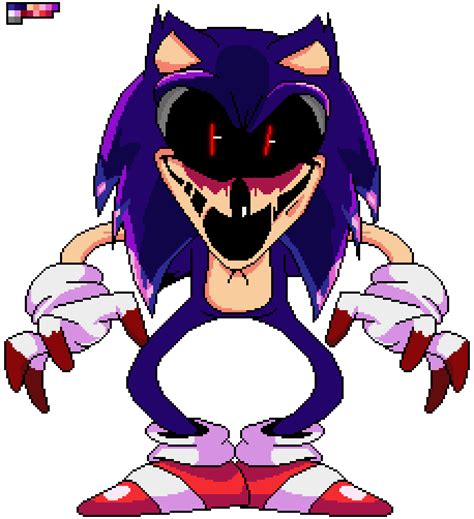 Editing Sonic Exe Base Ycr Down Pose Free Online Pixel Art