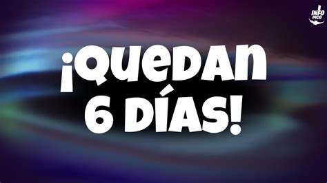 InfoPico Fortnite on Twitter Quedan 6 DÍAS para que empiece la