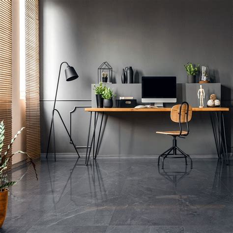 Grey Marble Lustre Plaza 8mm Laminate Flooring Leader