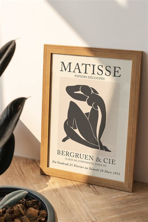 Henri Matisse Blue Nude Printable Wall Art Poster Matisse Etsy