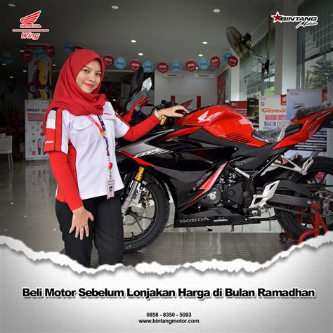 Beli Motor Sebelum Lonjakan Harga Di Bulan Ramadhan Honda Bintang Motor