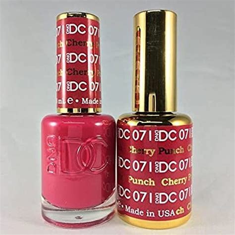 Dnd Dc Duo Soak Off Gel And Matching Nail Polish Cherry Punch Dc071