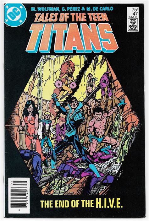 Tales Of The New Teen Titans 47 Hive Dc 1984 Fnvf Imagine That