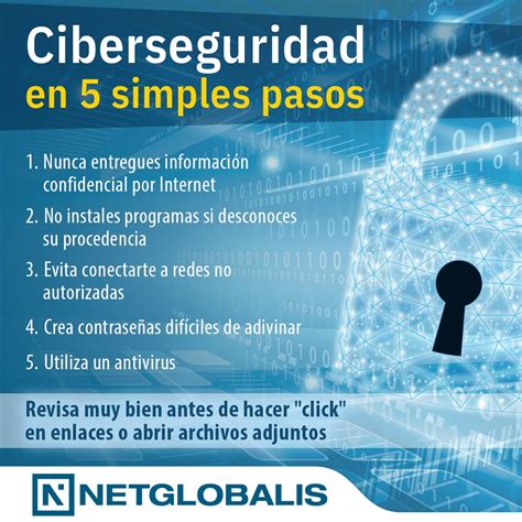 Ciberseguridad En 5 Pasos Netglobalis