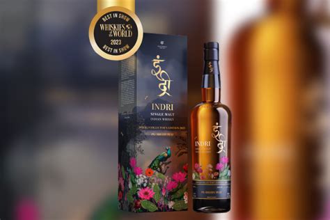 Indri Whiskey wins the 2023 Whiskies of the World Awards