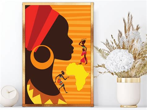 African Heritage Tribe African Wall Art Decor African - Etsy