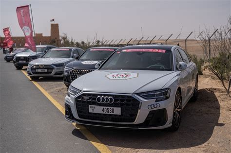 Audi Showcases Latest Model Lineup During UAE Tour AutoDrift Ae