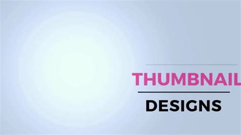 Design Amazing And Eye Catchy Youtube Thumbnail By Imashdilblog Fiverr