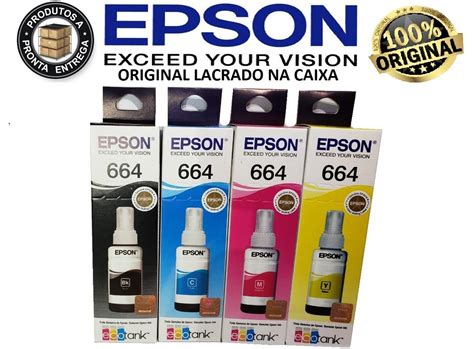 Kit Tinta Original Epson Colorida T L L L L R