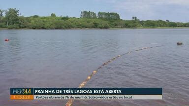 Meio Dia Paran Foz Do Igua U Prainha De Tr S Lagoas Est Aberta