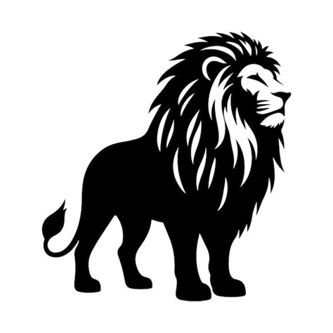 Premium Vector Lion Silhouette Vector Art And Illustration