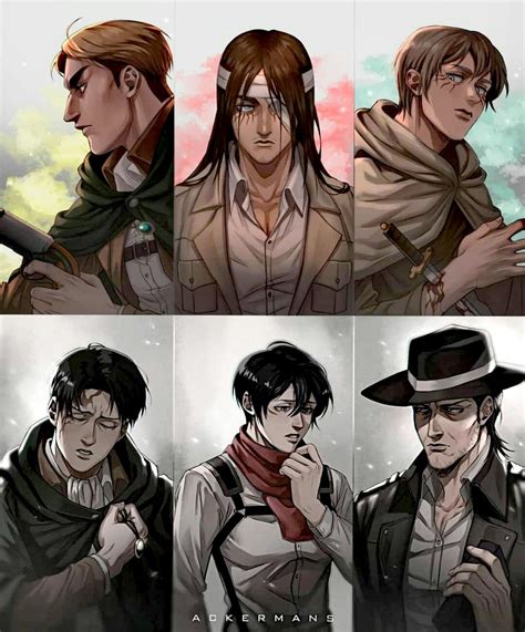 Kenny Ackerman, Levi Ackerman, Levi Mikasa, Armin, Series Manga, Avatar ...