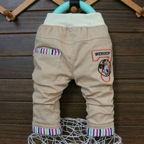 Mickey Mouse Boy Jeans Nude Colour Shopee Malaysia