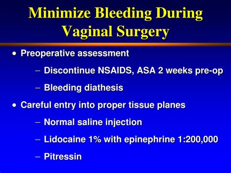 Ppt Vaginal Hysterectomy Techniques And Tips Powerpoint Presentation