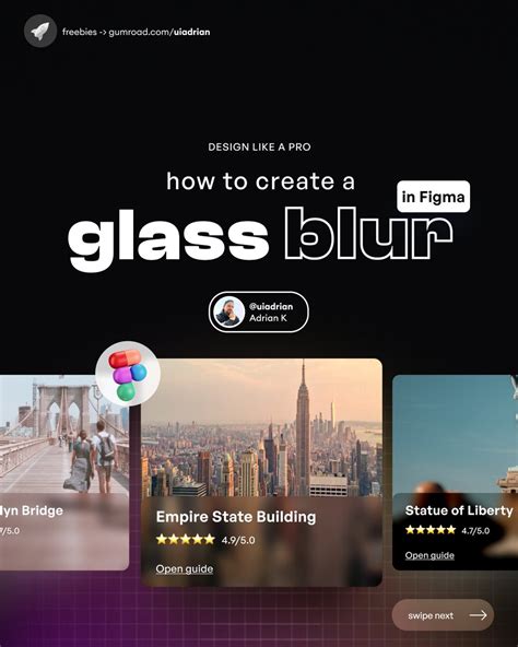 Create A Glass Blur Effect In Figma Thread From UI Adrian Uiuxadrian