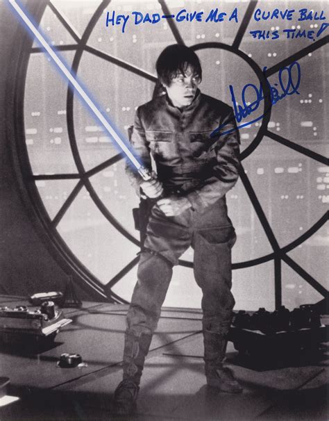 Lot Detail Star Wars Mark Hamill 8” X 10” Signed Photo From “the