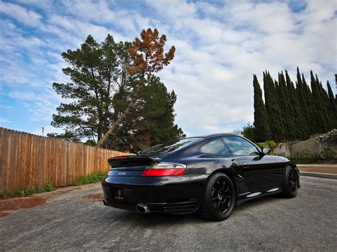 O Z Alleggerita HLT Satin Black Porsche 996 997 Widebody Fitment