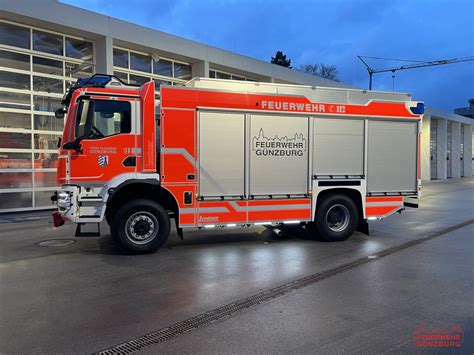 neuer Rüstwagen für Feuerwehr Günzburg Feuerwehr Günzburg