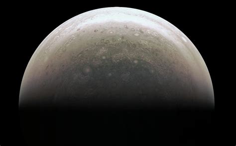 This Image From Nasas Juno Spacecraft Provides A Never Before Seen