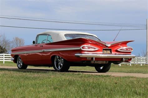 ROMAN RED 1959 Chevrolet Impala Convertible 348ci Tri Power Classic