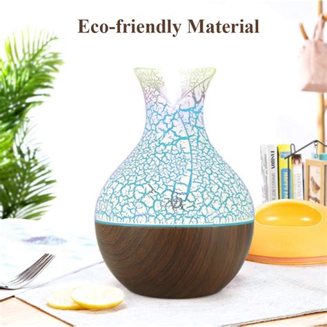 Buy Usb Electric Aroma Air Diffuser Wood Ultrasonic Air Humidifier