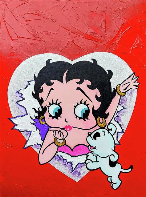 Betty Boop Painting by Pop Art World