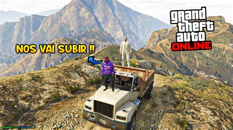 DESAFIO TENTANDO SUBIR NO MONTE CHILIAD GTA V FT KAAK GAMES