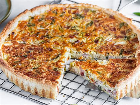 Quiche Mit Lauch Und Schinken Von Elfensporn Chefkoch