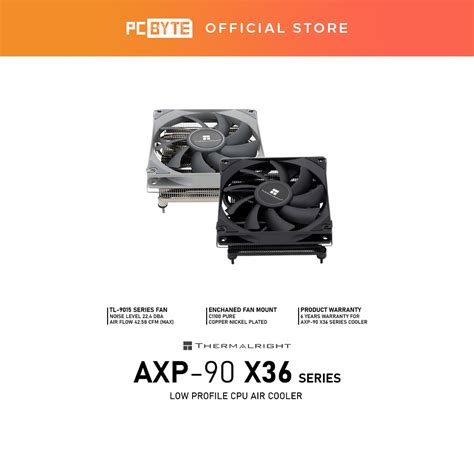 Thermalright Axp X Series Mm Low Profile Cpu Air Cooler Axp