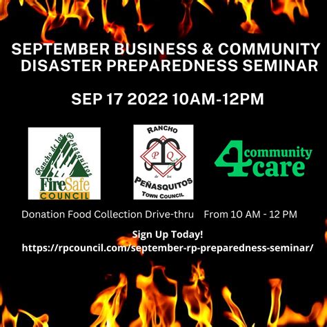 Wildfires coming soon to our zip code? Are we Ready? - Rancho Peñasquitos