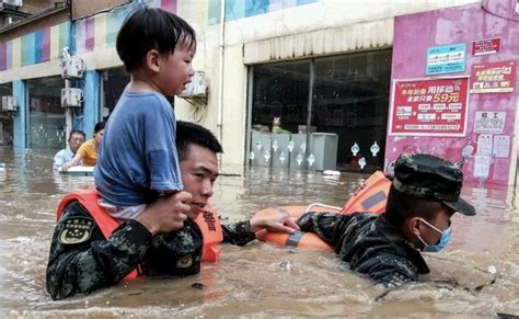 21 Dead Over 6000 Evacuated As Heavy Rainfall Batters Central China