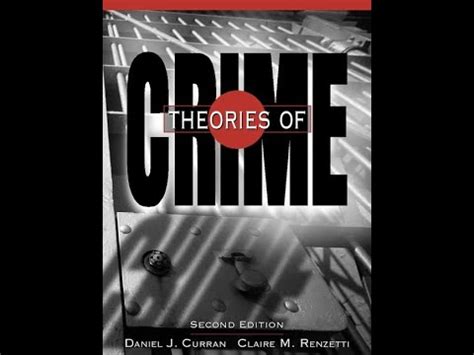 THEORIES OF CRIME CAUSATION MODULE 1 INTRODUCTION YouTube