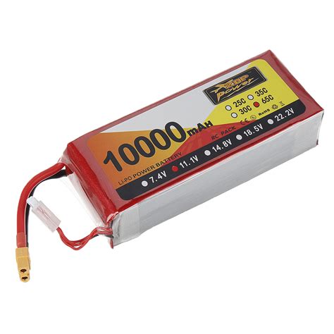 Zop Power V Mah C S Lipo Battery Xt Plug For Fpv Rc