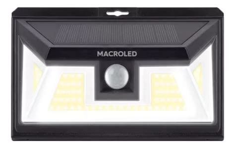 Aplique Reflector Led Solar Fotocelula Movimiento 5w Ip65