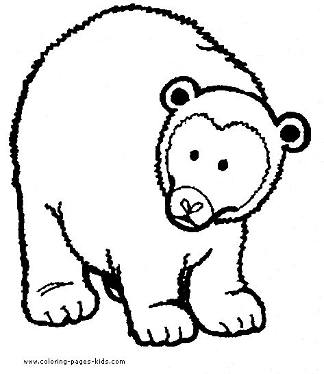 Free Printable Bear Coloring Pages For Kids Polar Bear Coloring Page Animal Coloring Pages Bear ...