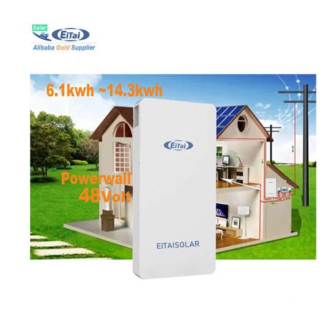 Eitai IP65 6 1kwh Lithium Ion 48V Power Wall LiFePO4 Batteries 200ah