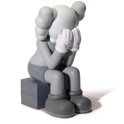 Shopping Mall Sitting Kaws Statue For Sale - SevenTreeSculpture