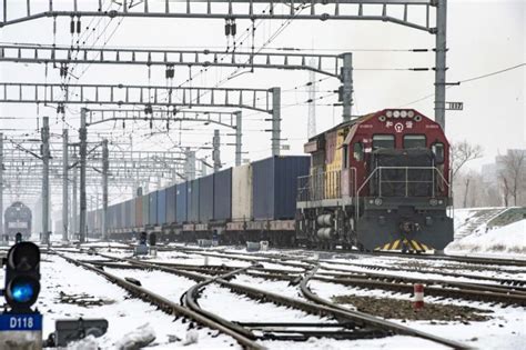 Border Port In Xinjiang Handles Over China Europe Freight Trains