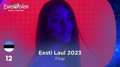 Eesti Laul Final My Top Eurovision Estonia Youtube