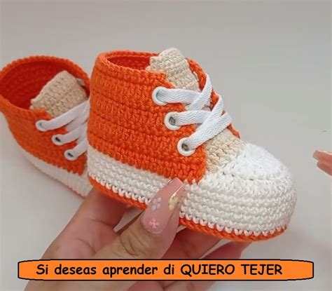 Como Tejer ZAPATITOS Para Bebe A Crochet Paso A Paso Aprende A Tejer