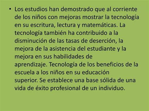 La Importancia De La Tecnologia En La Educacion Ppt