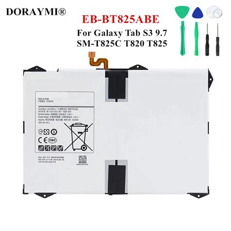 Original Eb Bt Abe Mah Tablet Battery For Samsung Galaxy Tab S