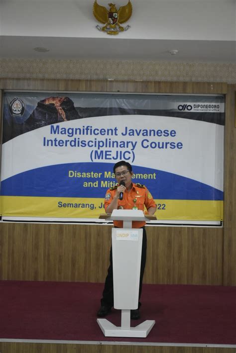 Io Undip Held Magnificent Javanese Interdisciplinary Course Mejic Of