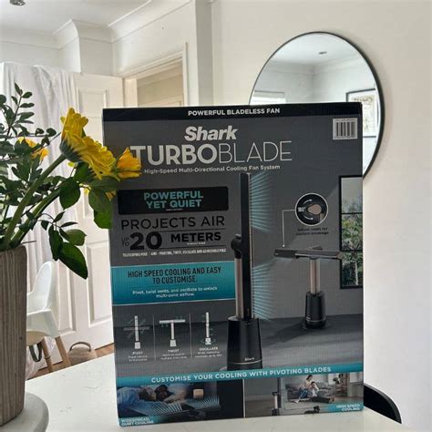 shark turboblade fan review  shockingly powerful parade home garden
