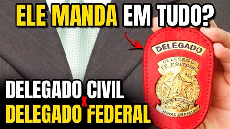 O que faz um DELEGADO DE POLÍCIA e qual é a diferença entre um DELEGADO